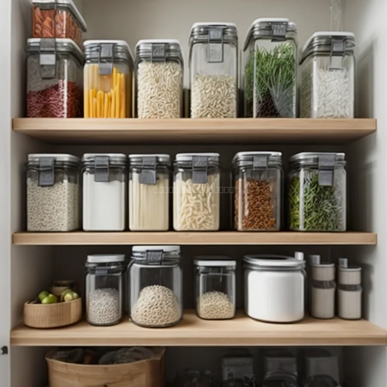 So organisieren Sie Ihren Vorratsschrank effizient